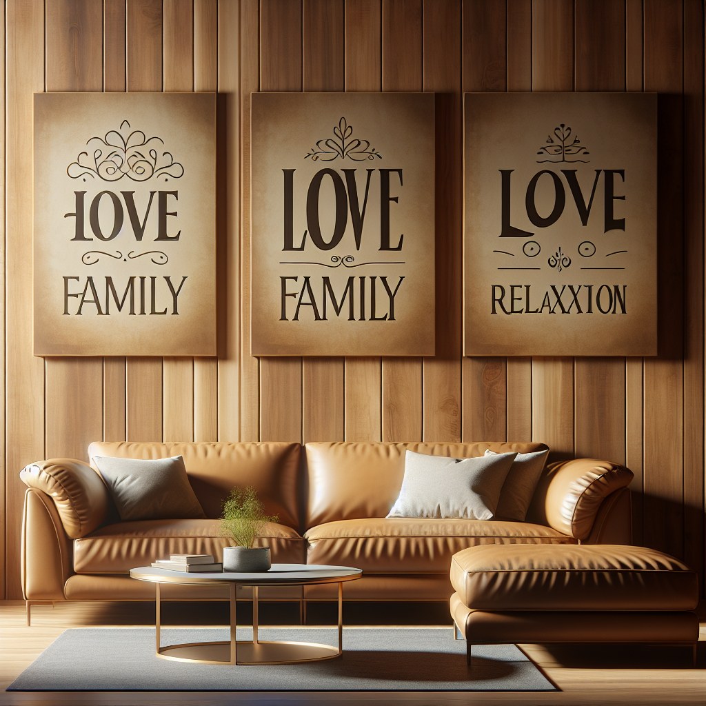 Home Signs for Living Room: Elevate Your Space with These Stylish Décor Elements